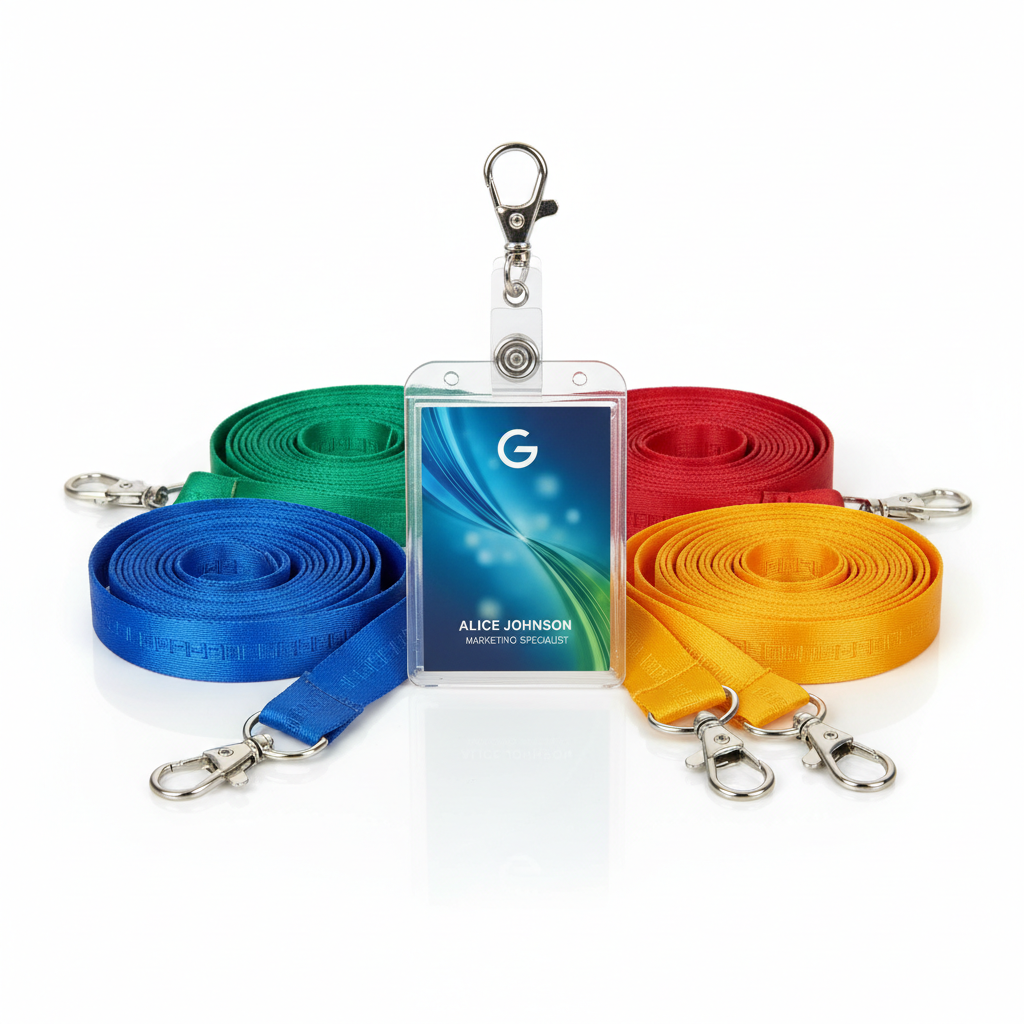 ID Badge & Lanyard Set