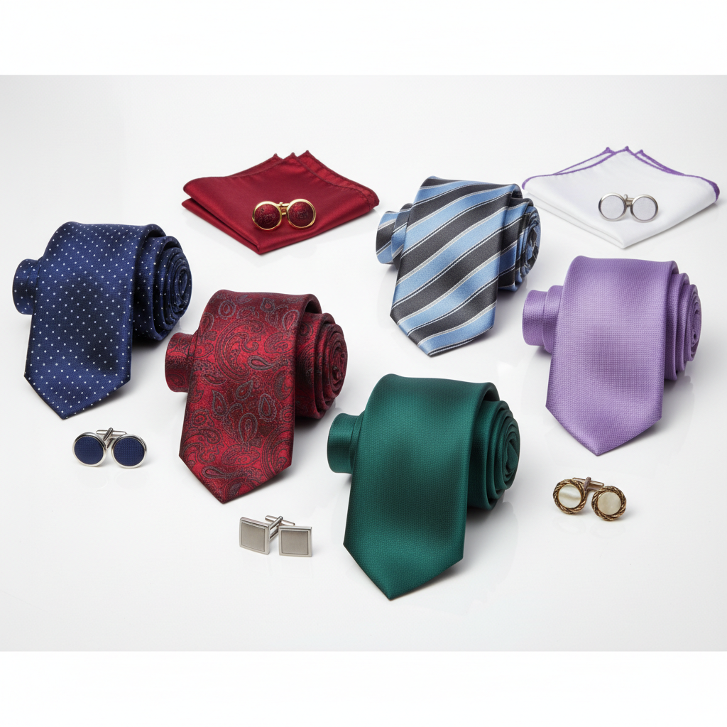 Professional Neck Tie Set