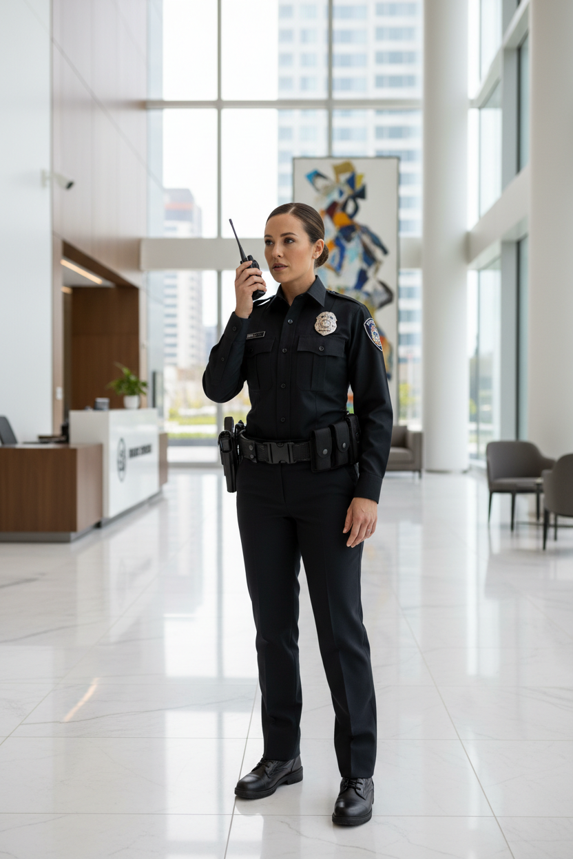 Female Security Officer Uniform